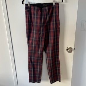 Cropped plaid pants by rag & bone